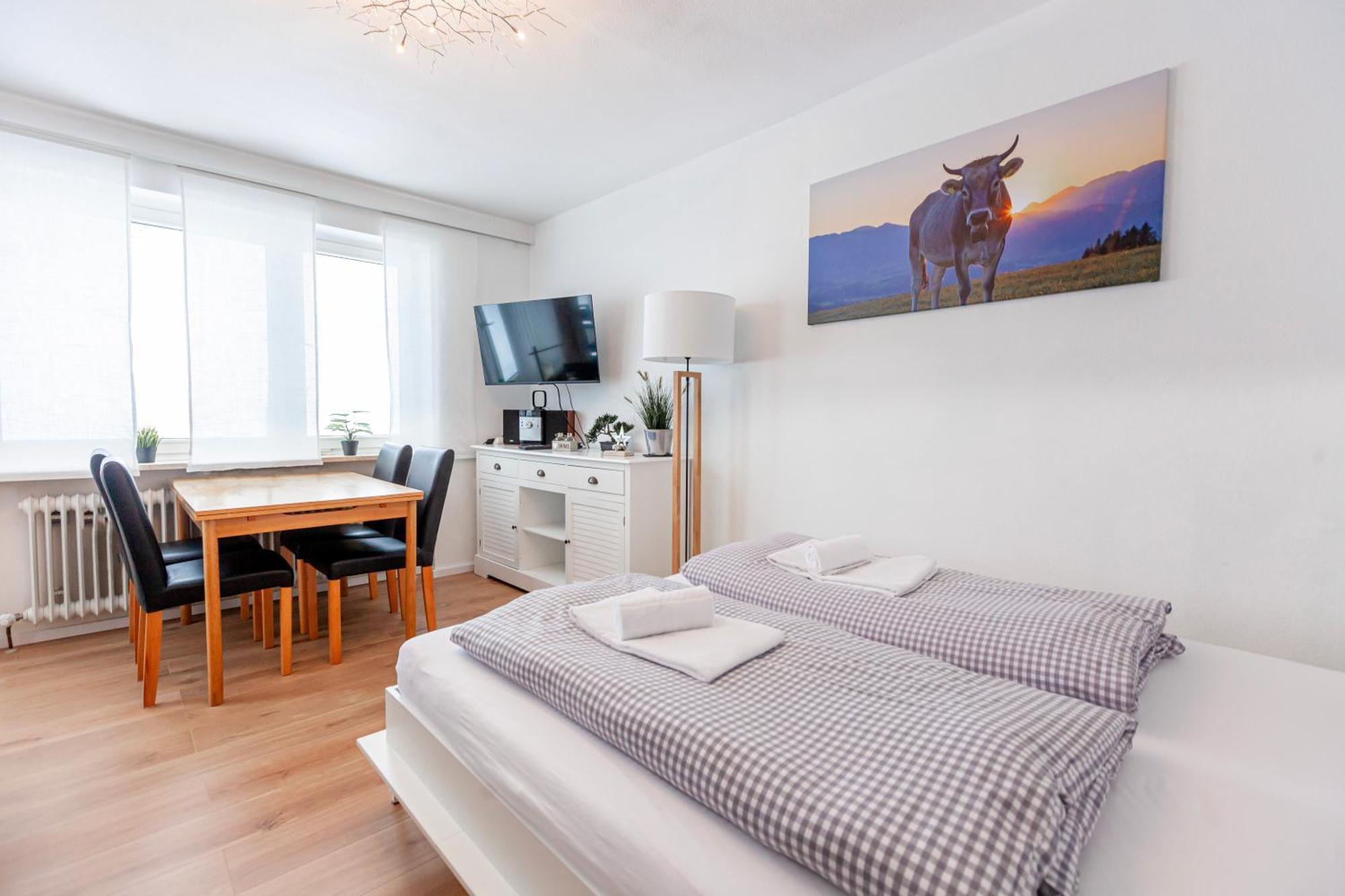 Appartement Weideglueck-Zentral-Dampfdusche à Oberstaufen Extérieur photo